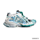 BLCG Runner White Teal Green Blue Shoes Sneakers - bl0000034 image 0