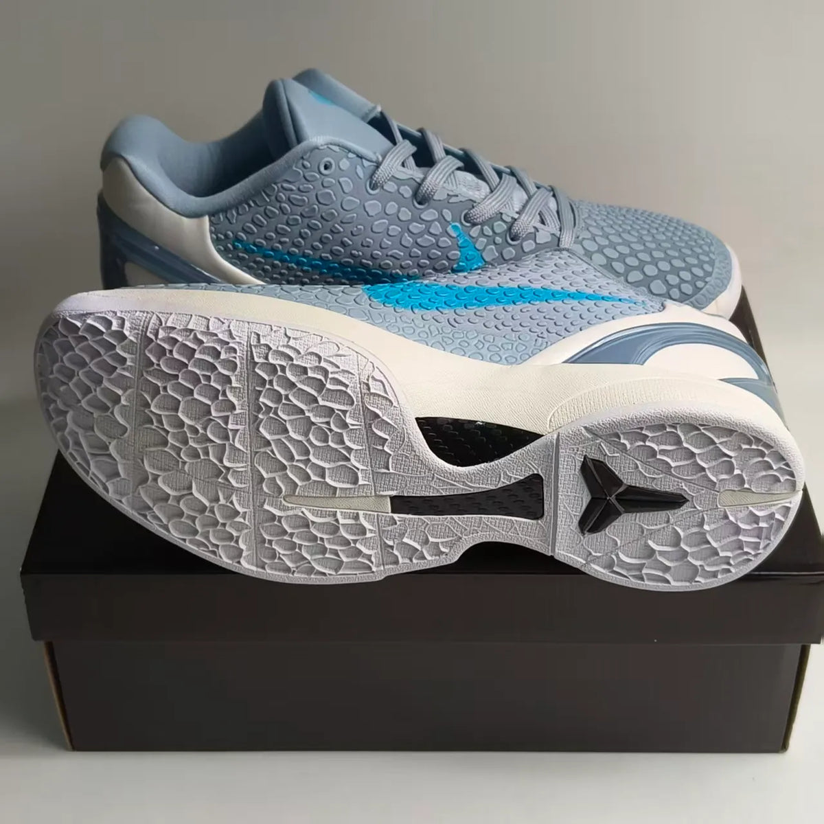 Caitlin Clark x Kobe 6 Protro Light Armory Blue Shoes Sneakers - nk0004707 image 13