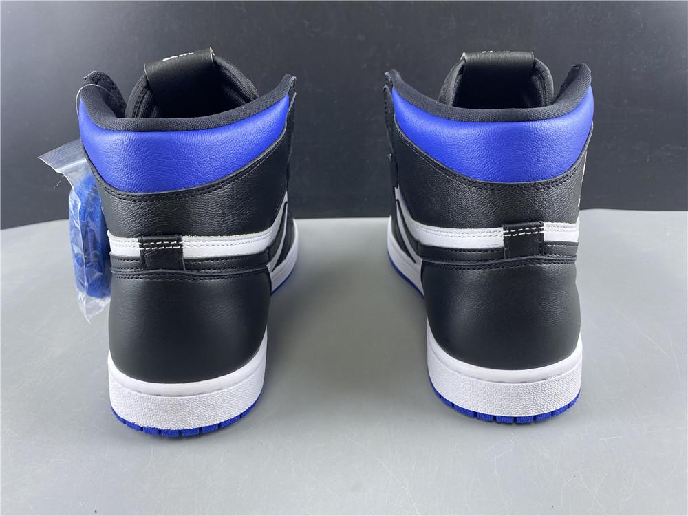 AJ 1 Retro High Black Game Royal Shoes Sneakers - nk0000685 image 9