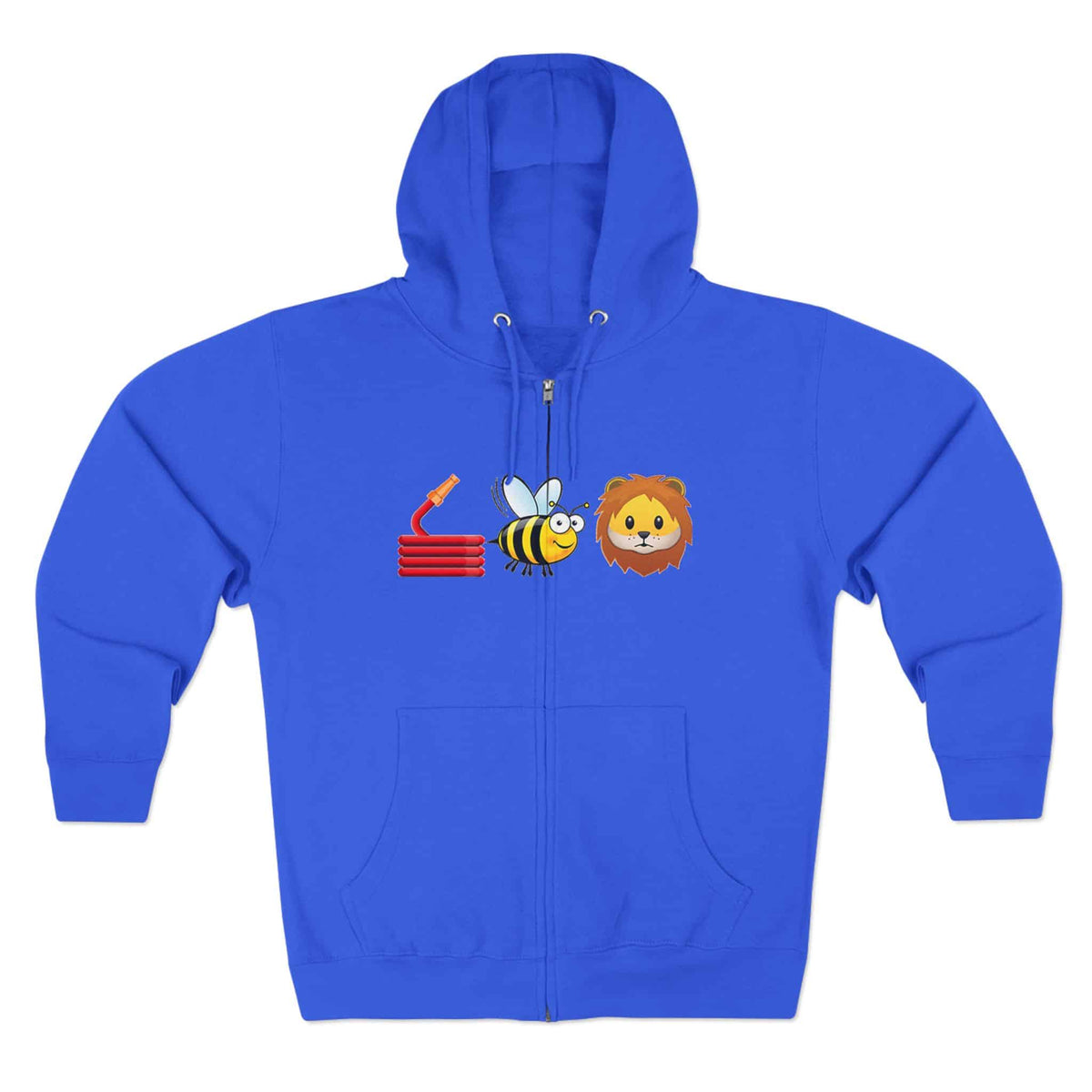 Bee Unisex Zip Hoodie image