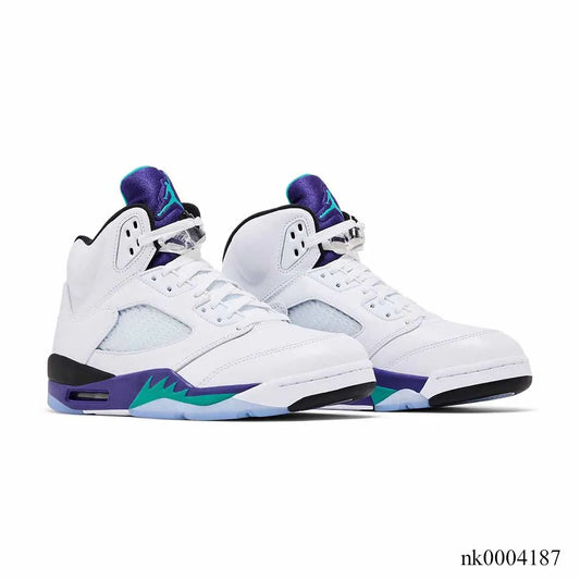 AJ 5 Grape Shoes Sneakers - nk0004187 image 2