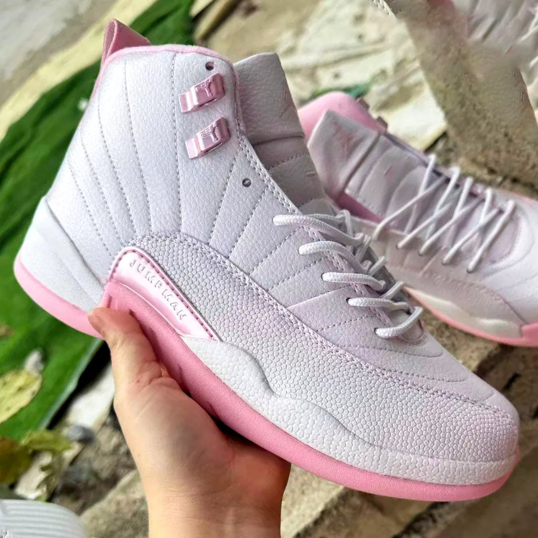 AJ 12 Pearl Pink Shoes Sneakers - nk0004723 image 6