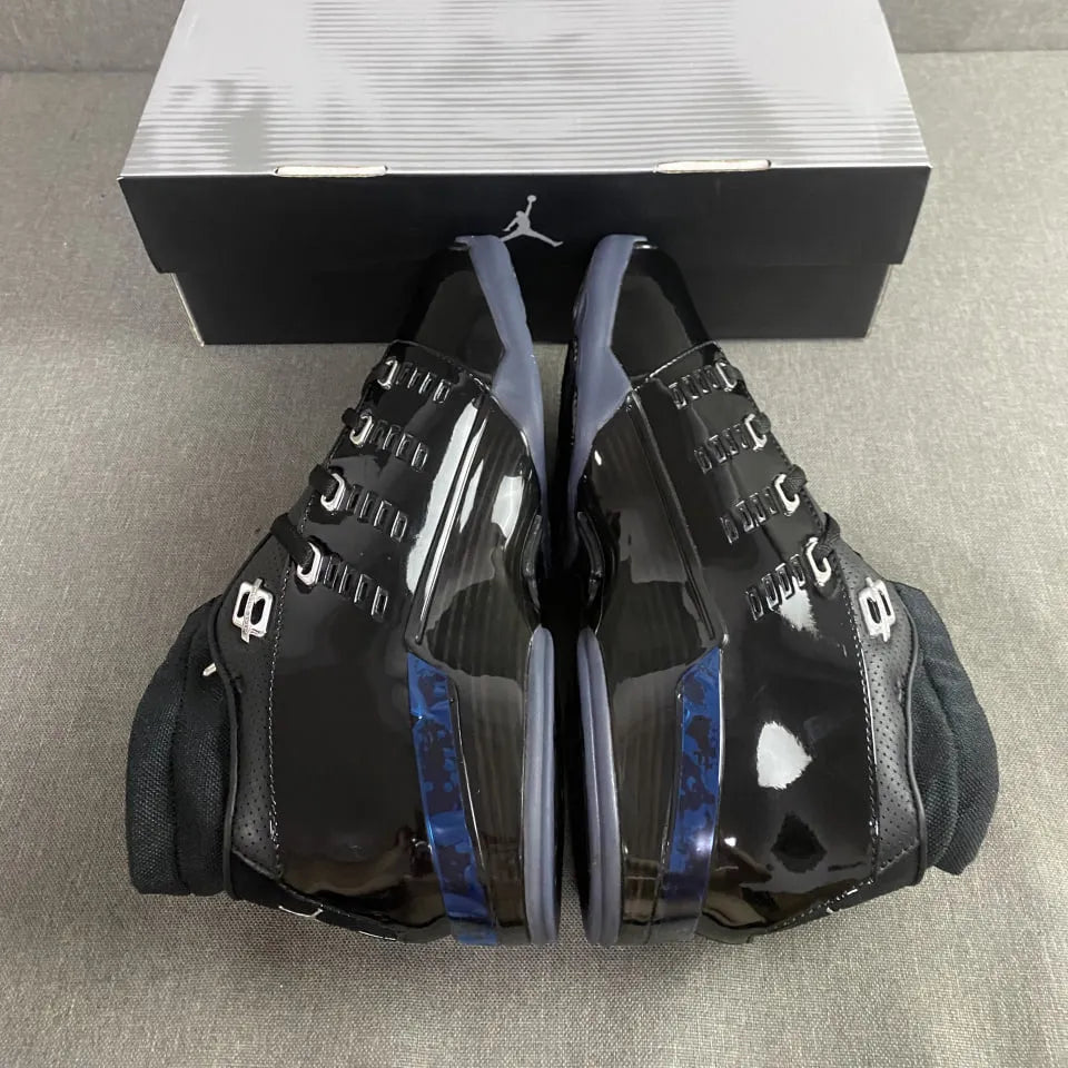 [Premium] AJ 17 Low Black Patent Shoes Sneakers – nk0004597 image 6