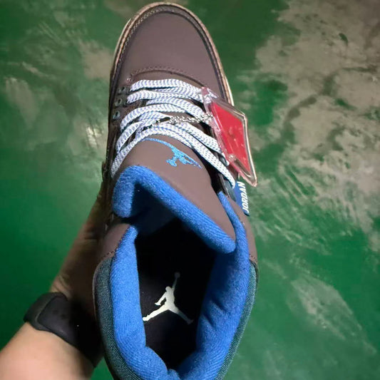 AJ 3 Retro Olive Grey Shoes Sneakers – nk0005037 image 2