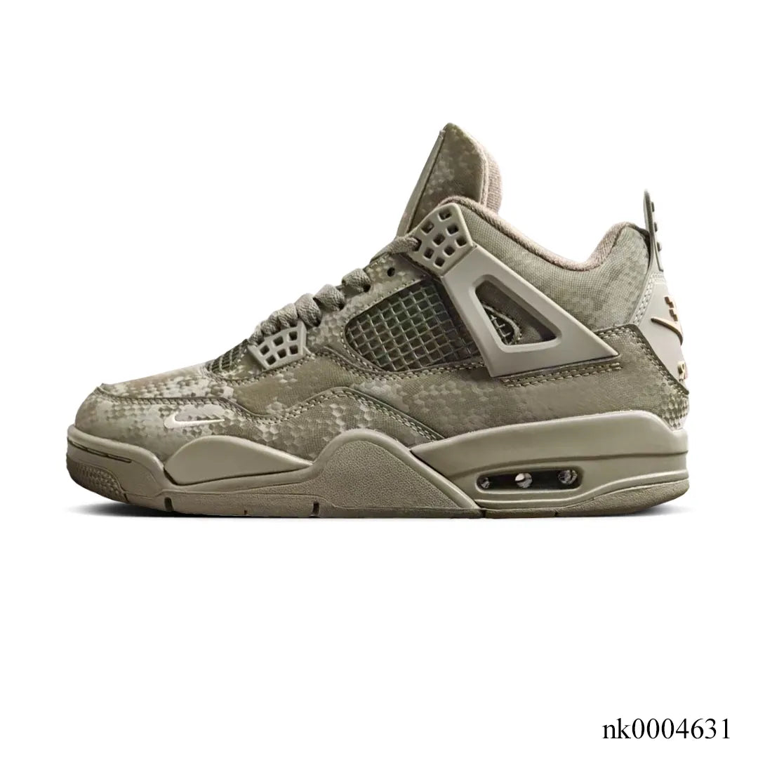 Nigel Sylvester x AJ 4 Army Green Mamba Shoes Sneakers - nk0004631 image 1