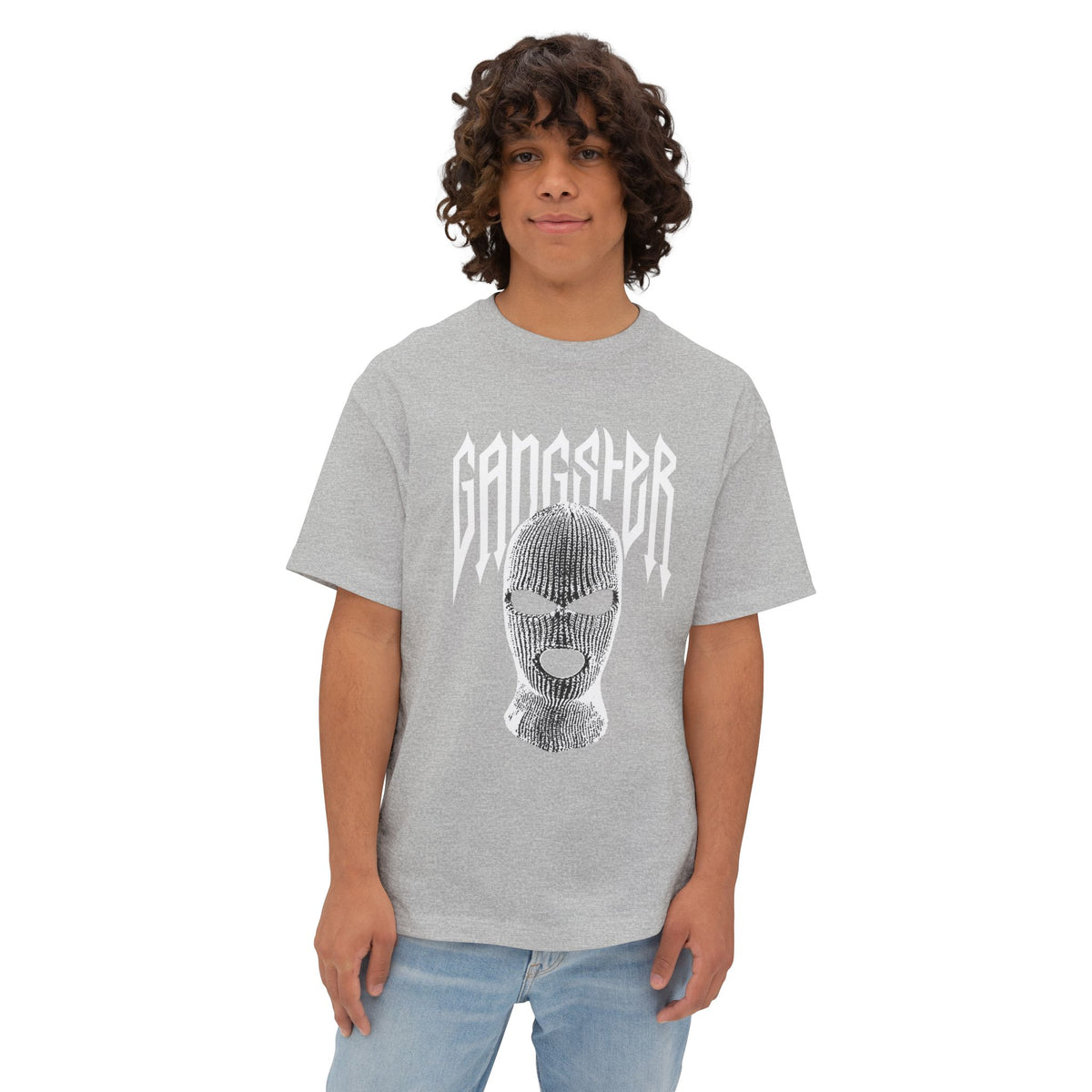 Gangster Mask Unisex Oversized Boxy Tee image 34