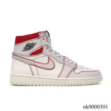 AJ 1 Retro High Phantom Gym Red Shoes Sneakers - nk0000301 image 0