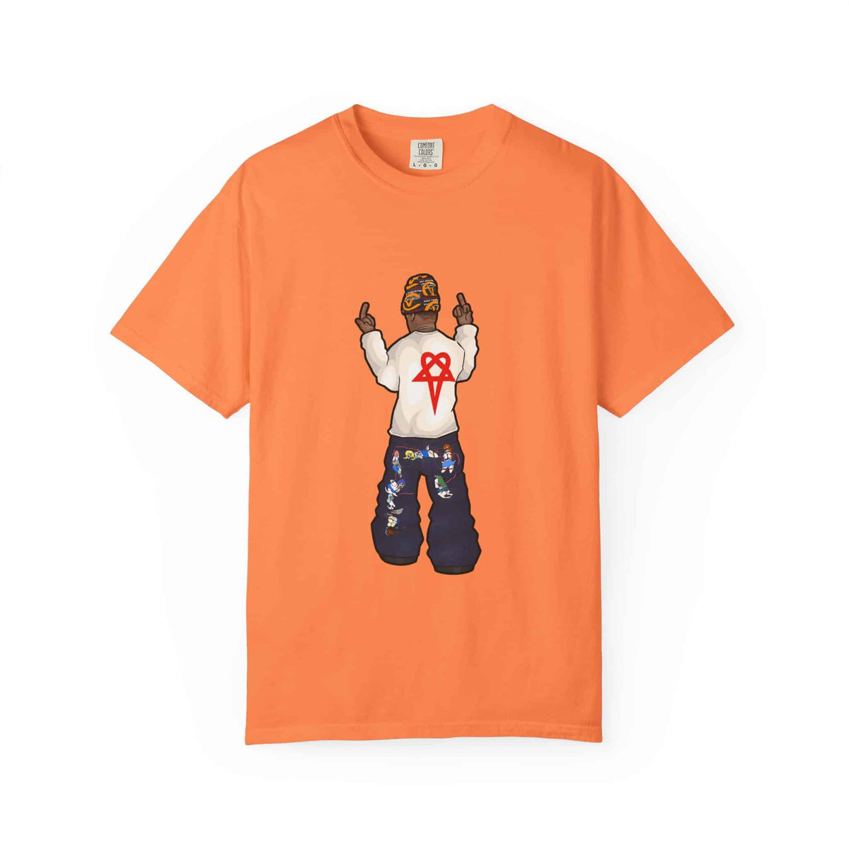 Rebel Attitude Unisex Garment-Dyed T-shirt image