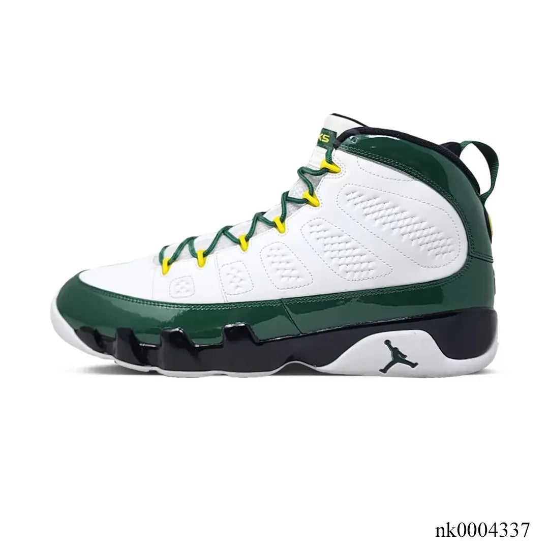 AJ 9 PE Oregon Ducks Shoes Sneakers - nk0004337 image 1