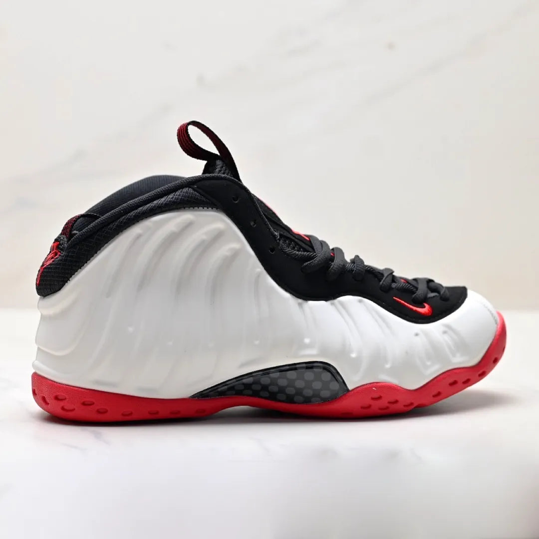 Air Foamposite One Red White Black Shoes Sneakers – nk0004546 image 4
