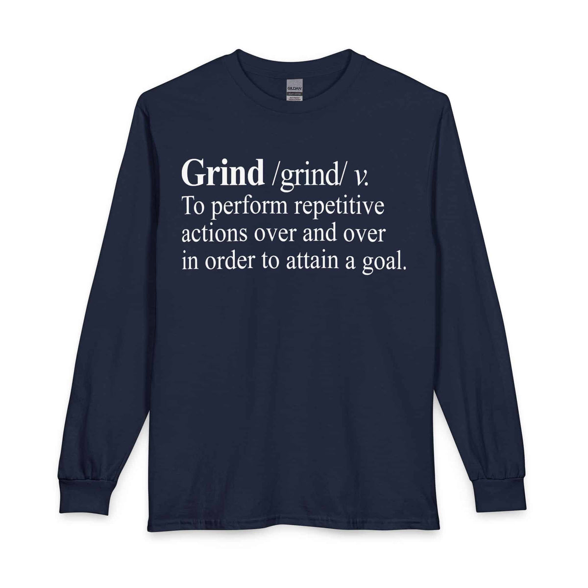 Grind Definition Long Sleeve T-Shirt image