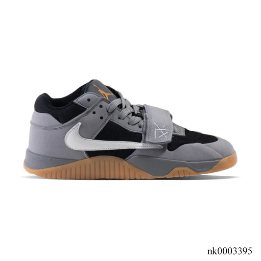 Travis Scott x Jumpman Jack Grey Black Gum Shoes Sneakers – nk0003395 image 0