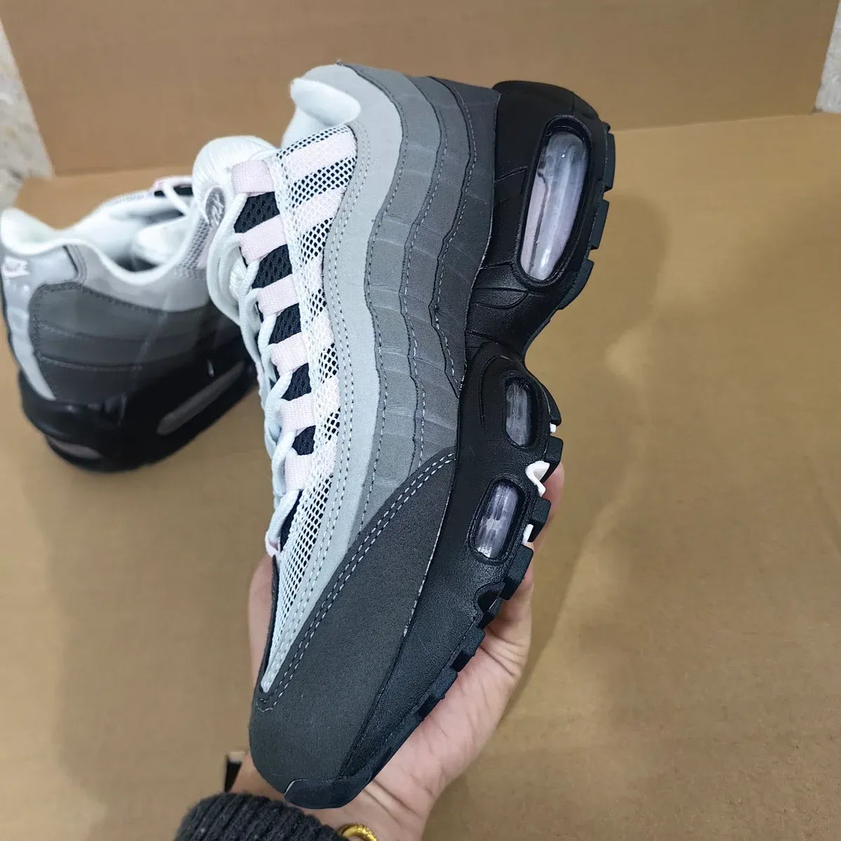 AM 95 OG Big Bubble Pink Foam Shoes Sneakers - nk0004776 image 7