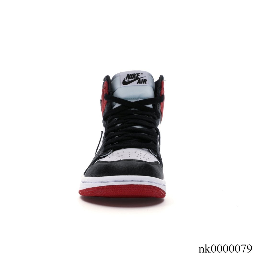 AJ 1 Retro High Satin Black Toe Shoes Sneakers - nk0000079 image 2