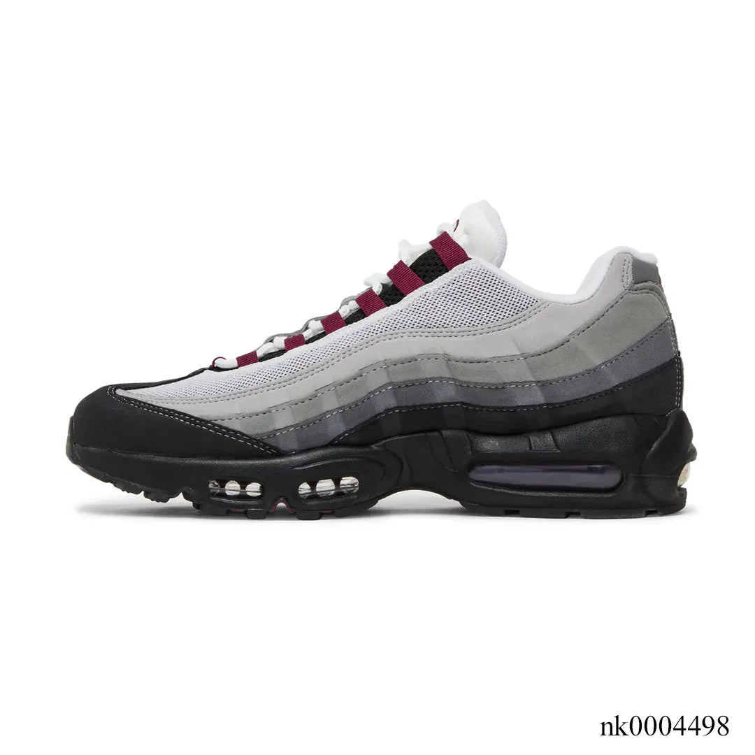 AM 95 Dark Beetroot Burgundy Shoes Sneakers - nk0004498 image 1