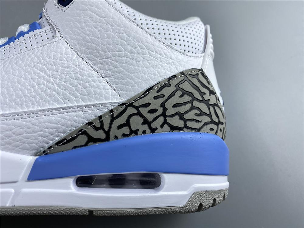 AJ 3 Retro UNC (2020) Shoes Sneakers - nk0000682 image 5