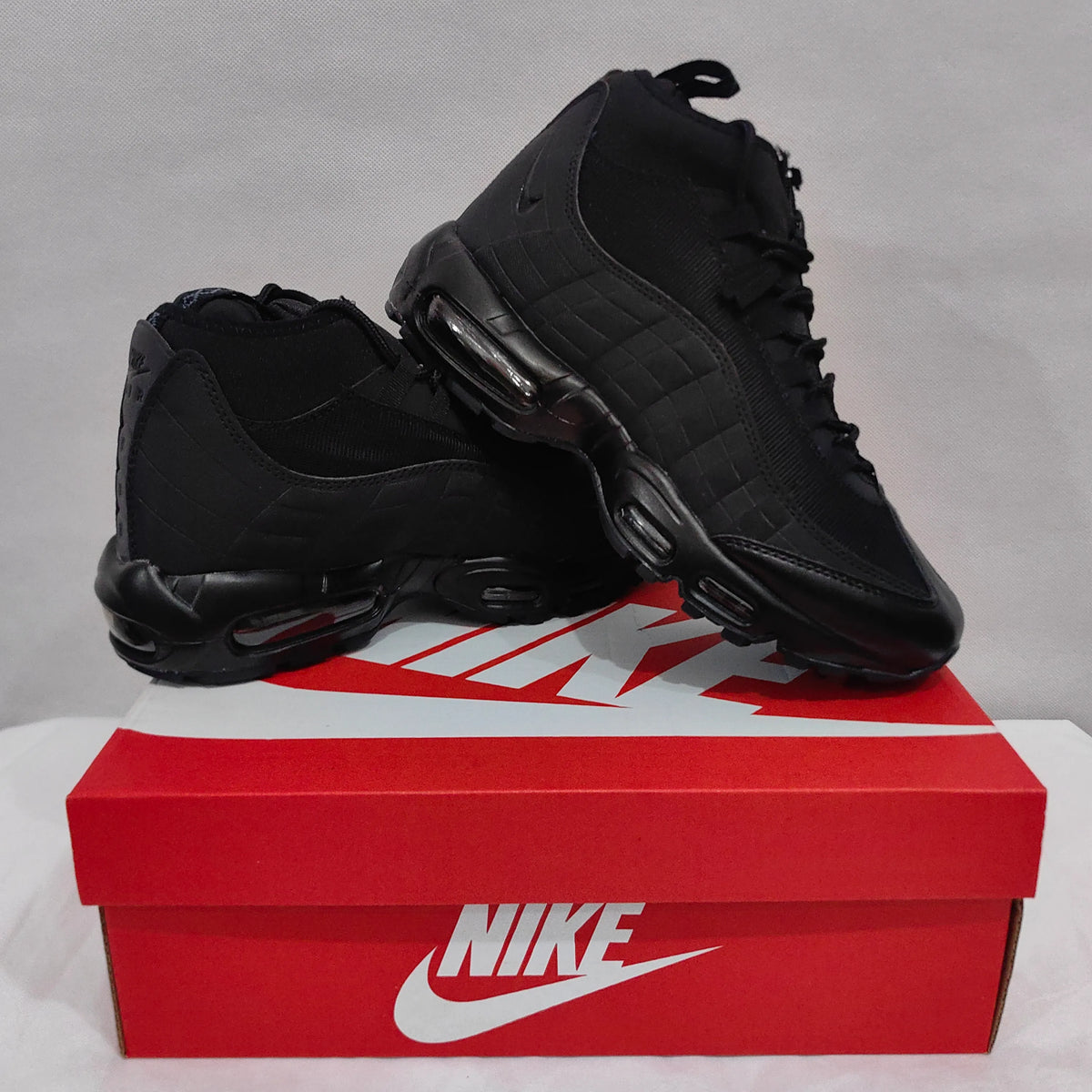 AM 95 Sneakerboot Black Shoes Sneakers - nk0005018 image 12