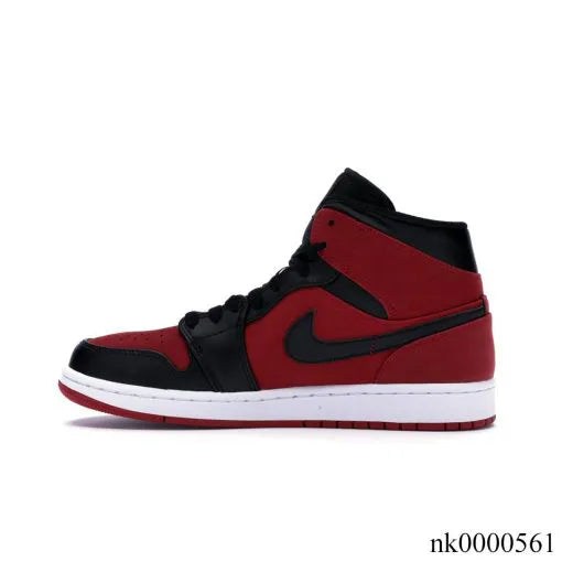 AJ 1 Mid Gym Red Black Shoes Sneakers - nk0000561 image 1