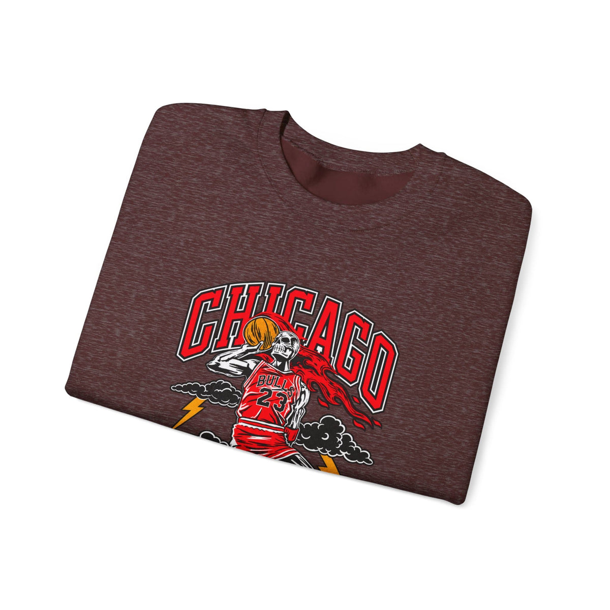 Graphic Print Crewneck Sweatshirt - POD0038 image 46