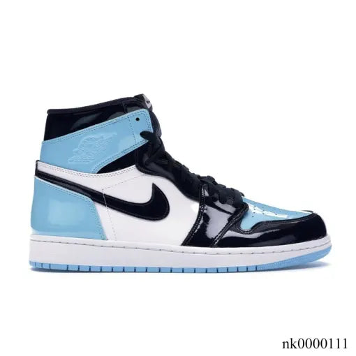 AJ 1 Retro High UNC Patent Shoes Sneakers - nk0000111 image 2