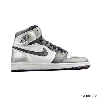 AJ 1 High OG WMNS Silver Toe Shoes Sneakers - nk0001426 image 0