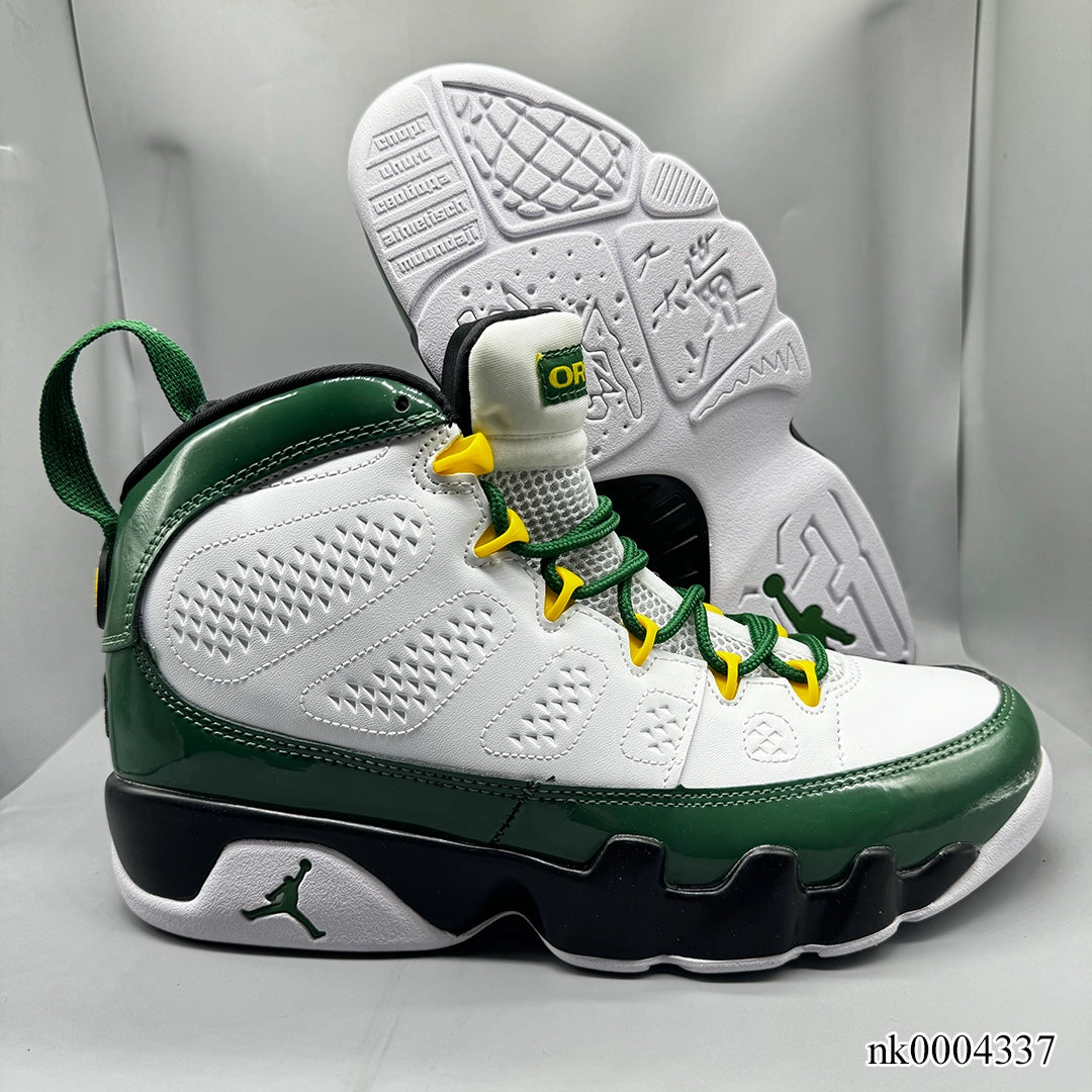 AJ 9 PE Oregon Ducks Shoes Sneakers - nk0004337 image 4