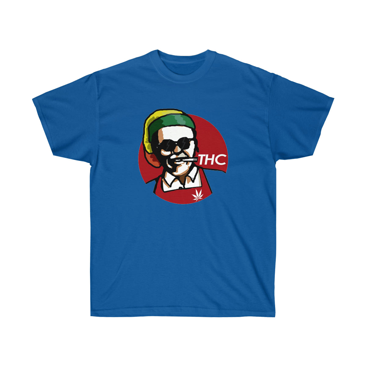 THC Red King Men T-Shirt - Royal, M image