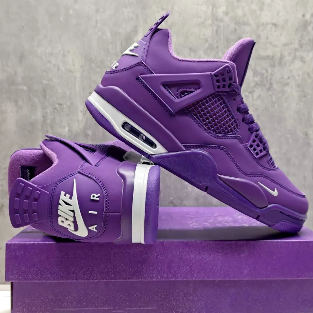 Nigel Sylvester x AJ 4 Purple Shoes Sneakers - nk0004676 image 5