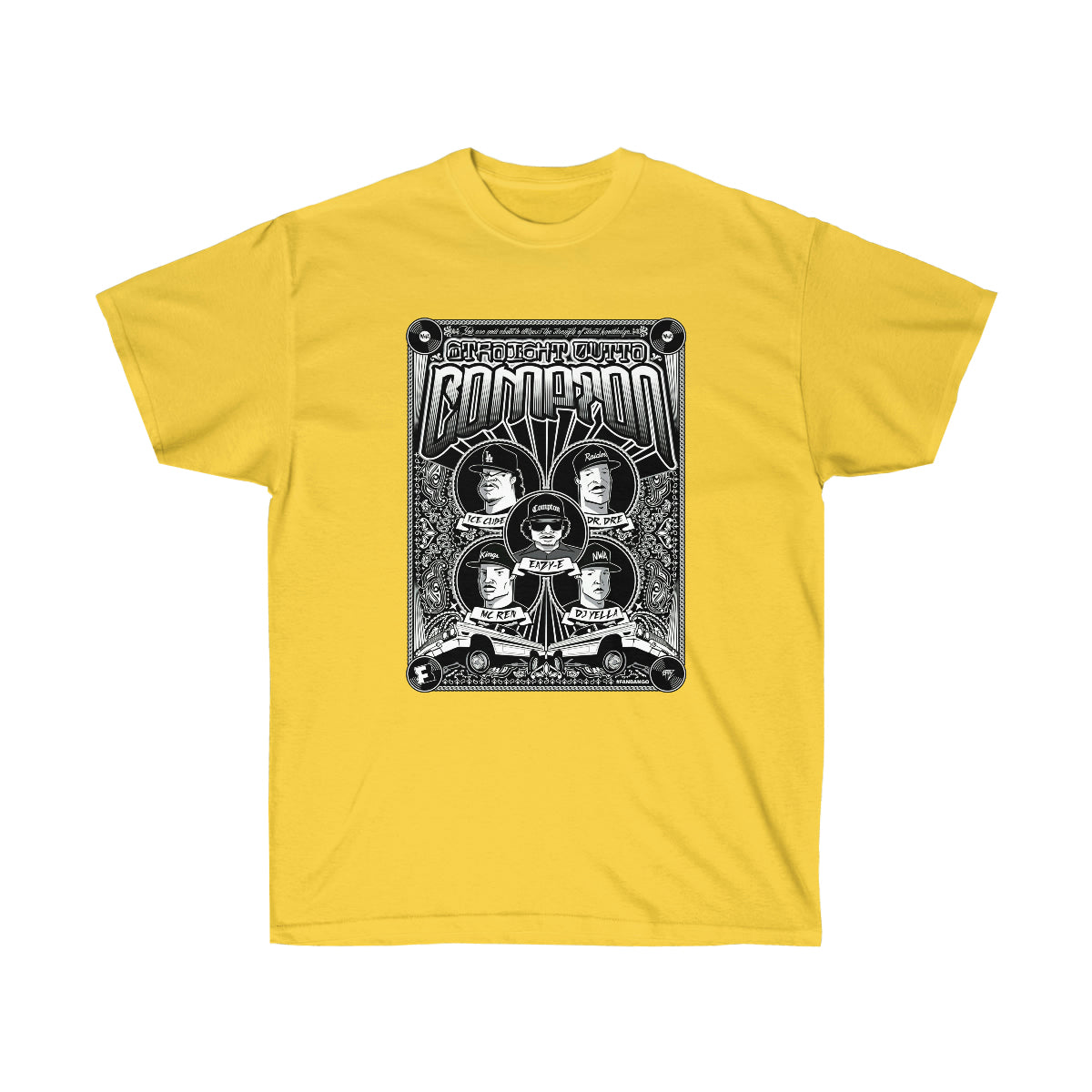 Rap Compton Men T-Shirt - Daisy, L image