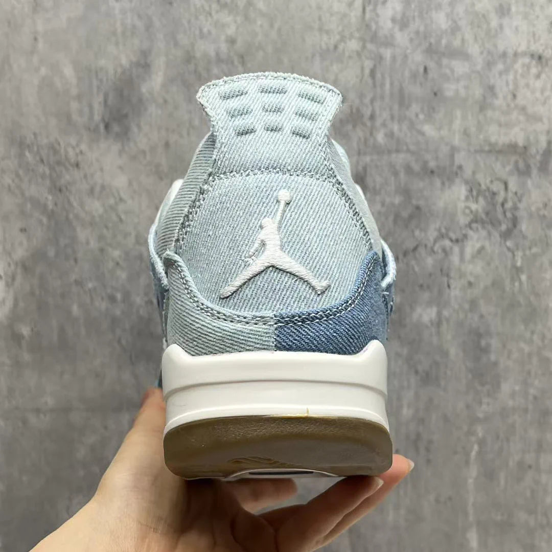 AJ 4 Denim Worn Blue Shoes Sneakers – nk0004418 image 15