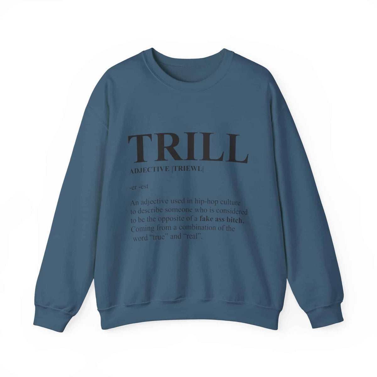Trill Definition Crewneck Sweatshirt image