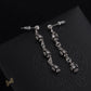 CH Cross Flower Charm Earrings - CH0159 image 1