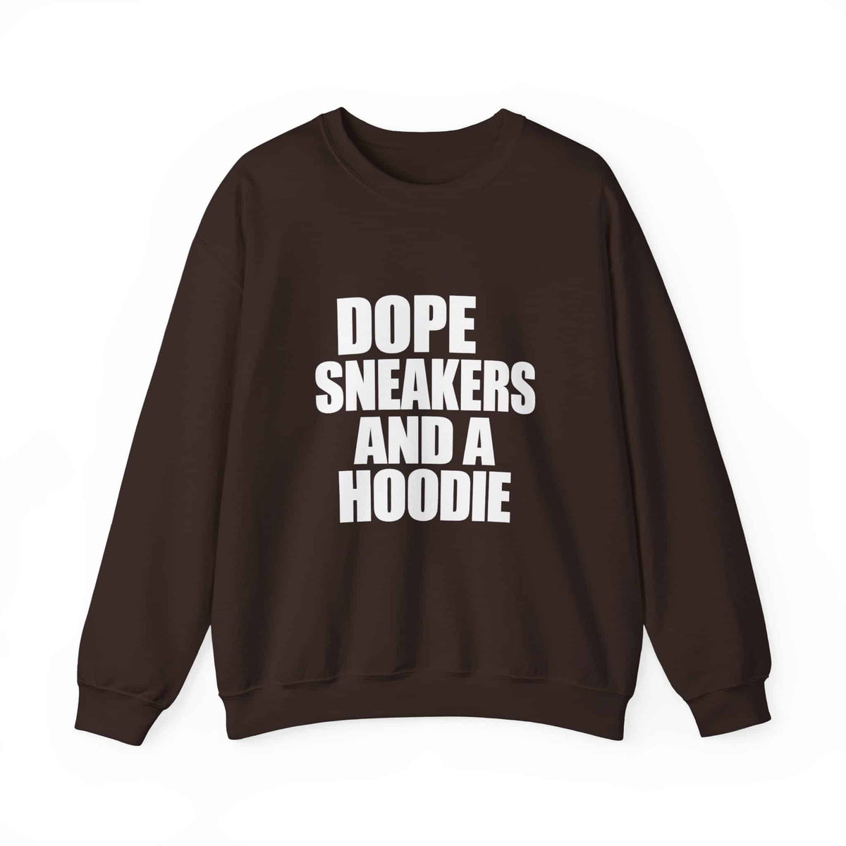 Graphic Print Crewneck Sweatshirt - POD0036 image