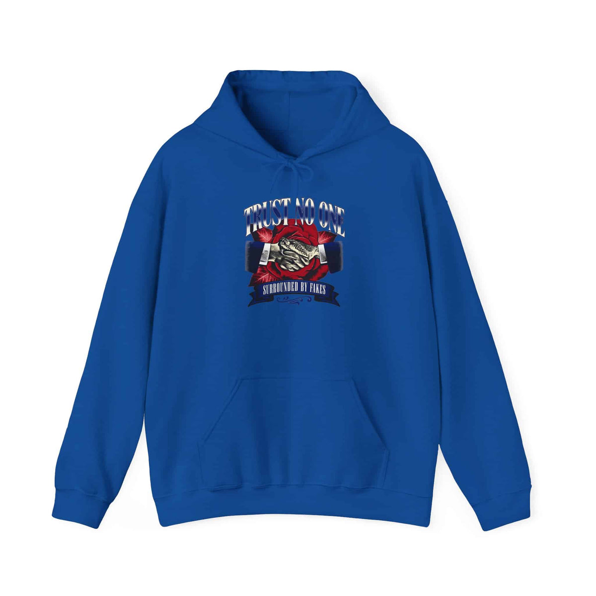 Graphic Print Hooded Sweatshirt - POD0037 image