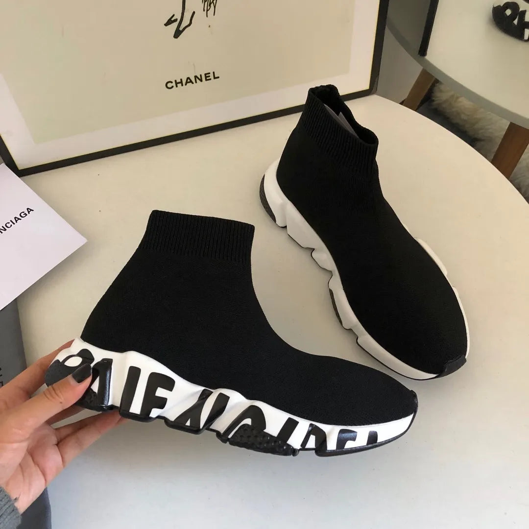 BLCG Speed Midsole Graffiti Black White Shoes Sneakers - bl0000028 image 3