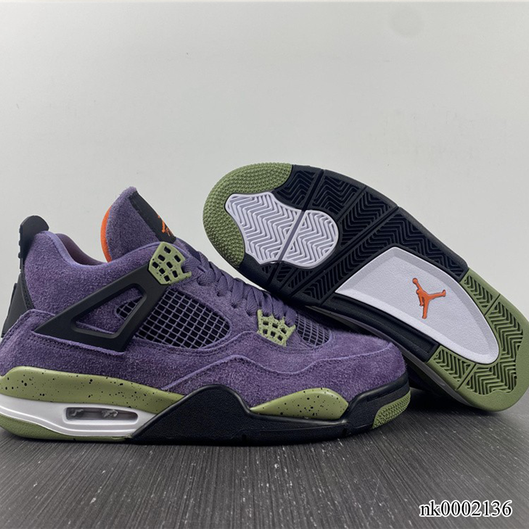 AJ 4 Canyon Purple Shoes Sneakers - nk0002136 image 6