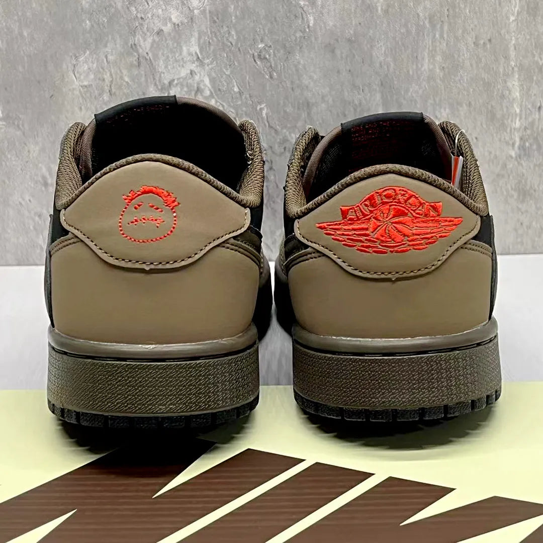 Travis Scott x AJ 1 Low OG Brown Shoes Sneakers – nk0004765 image 8