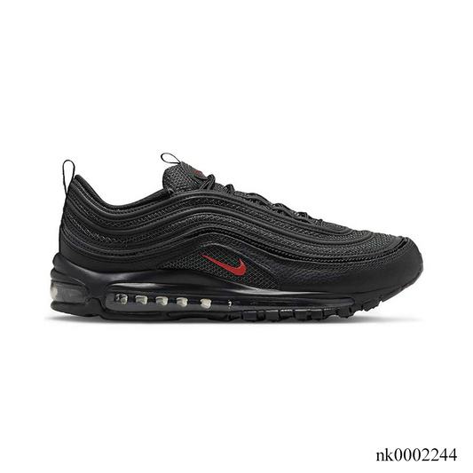 AM 97 Black University Red Shoes Sneakers - nk0002244 image 0