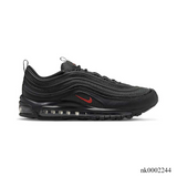 AM 97 Black University Red Shoes Sneakers - nk0002244 image 0