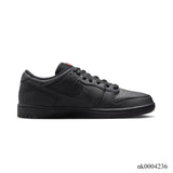SB Dunk Low Pro ISO Triple Black Shoes Sneakers - nk0004236 image 0