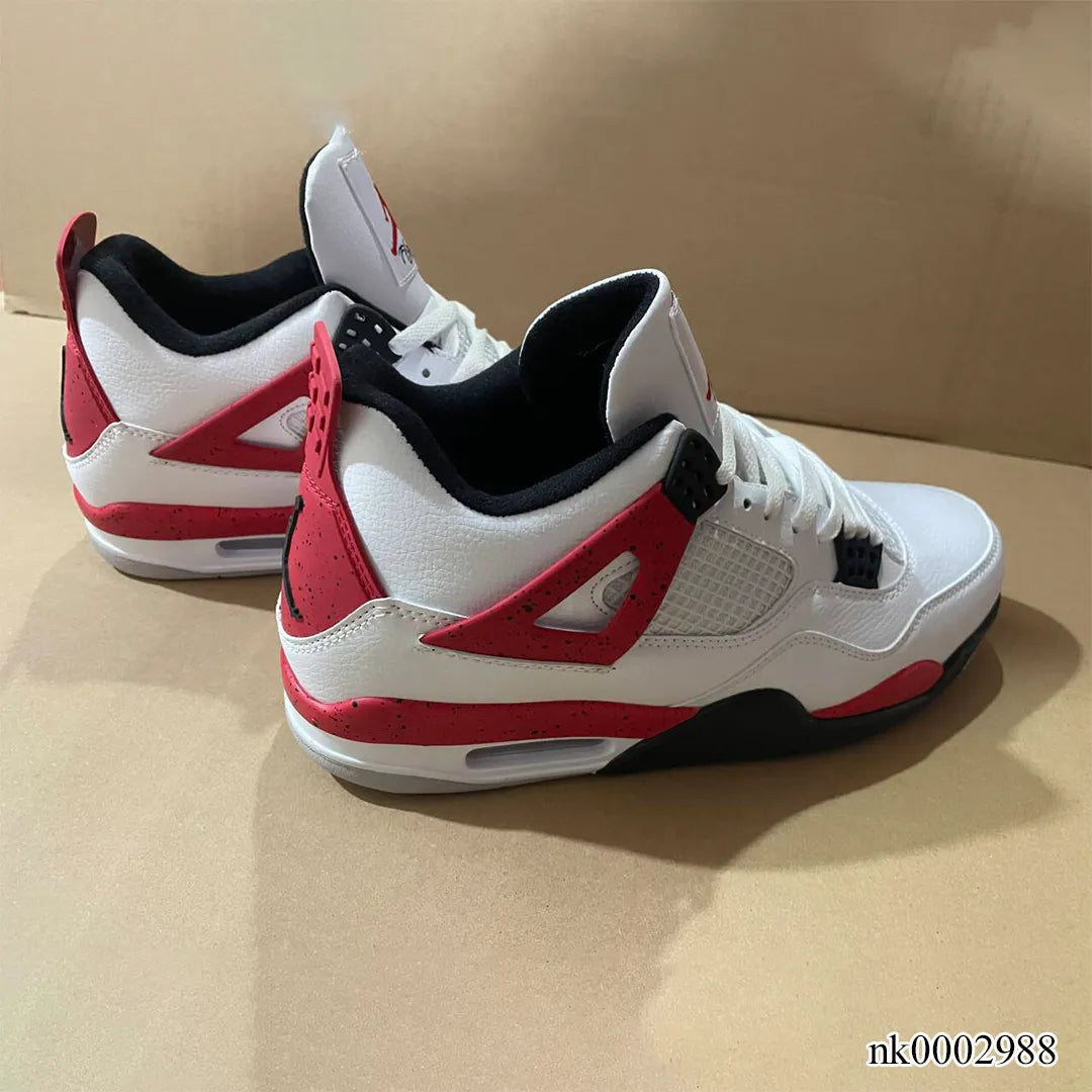 AJ 4 Red Cement Shoes Sneakers - nk0002988 image 8
