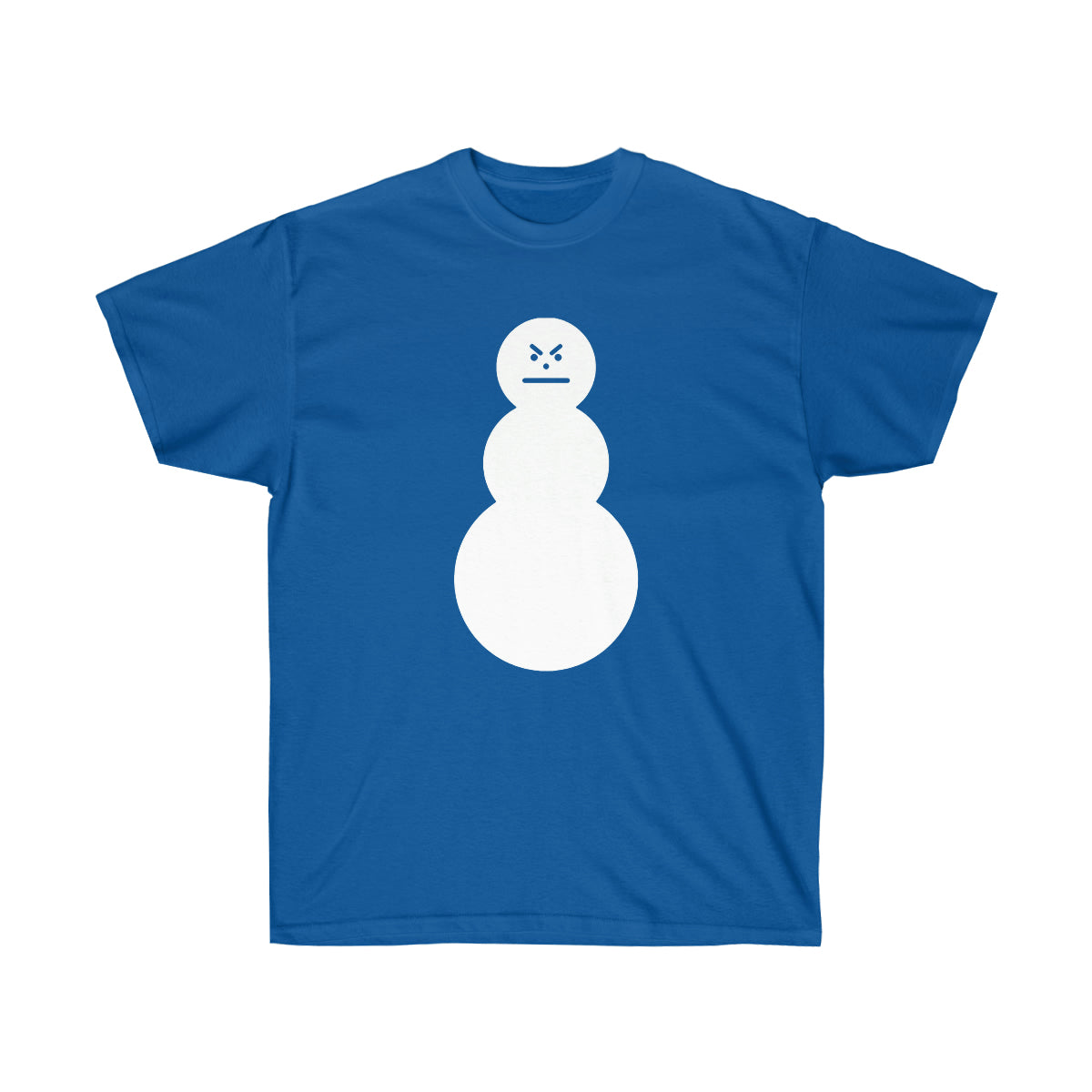 Jeezy Snowman Men T-Shirt - Royal, S image