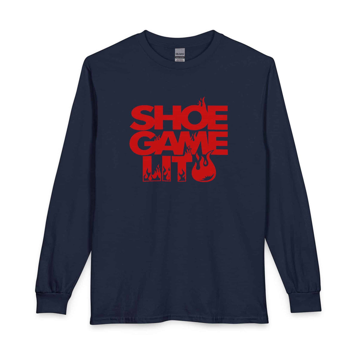 Graphic Print Long Sleeve T-Shirt - POD0040 image