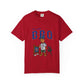Rap Nas Live At The BBQ Unisex Garment-Dyed T-shirt image