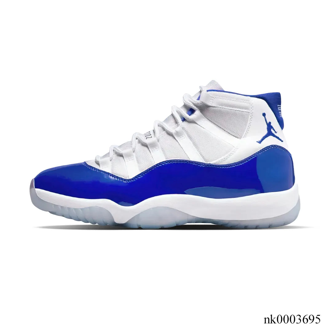 AJ 11 Blue White Shoes Sneakers - nk0003695 image 1