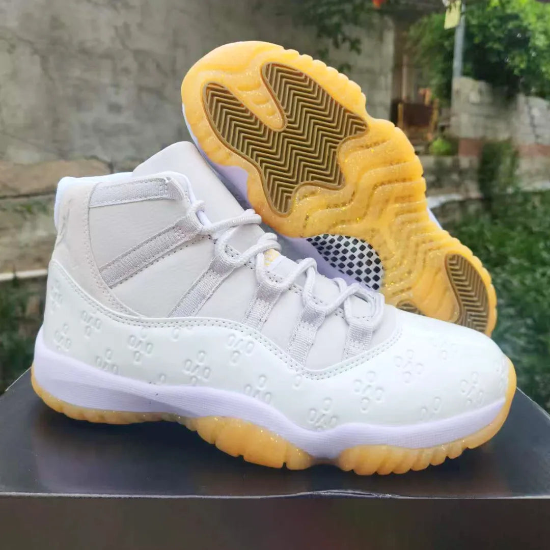 Drake x AJ 11 OVO Monogram White Sample Shoes Sneaker - nk0004469 image 3