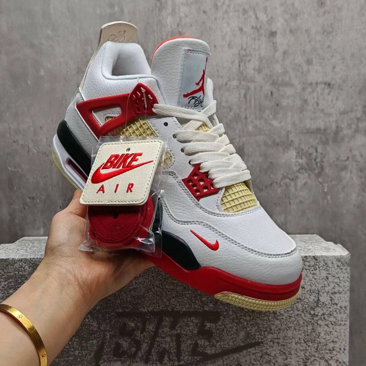 Nigel Sylvester x AJ 4 Sail/ Brick After Brick Shoes Sneakers - nk0004547 image 7