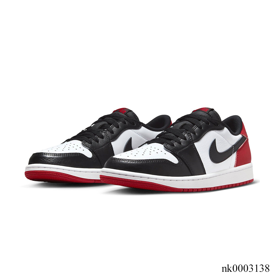 AJ 1 Low OG Black Toe Shoes Sneakers - nk0003138 image 3