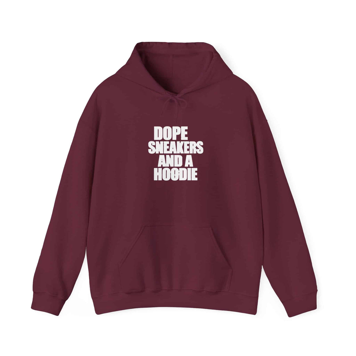 Graphic Print Hooded Sweatshirt - POD0036 image