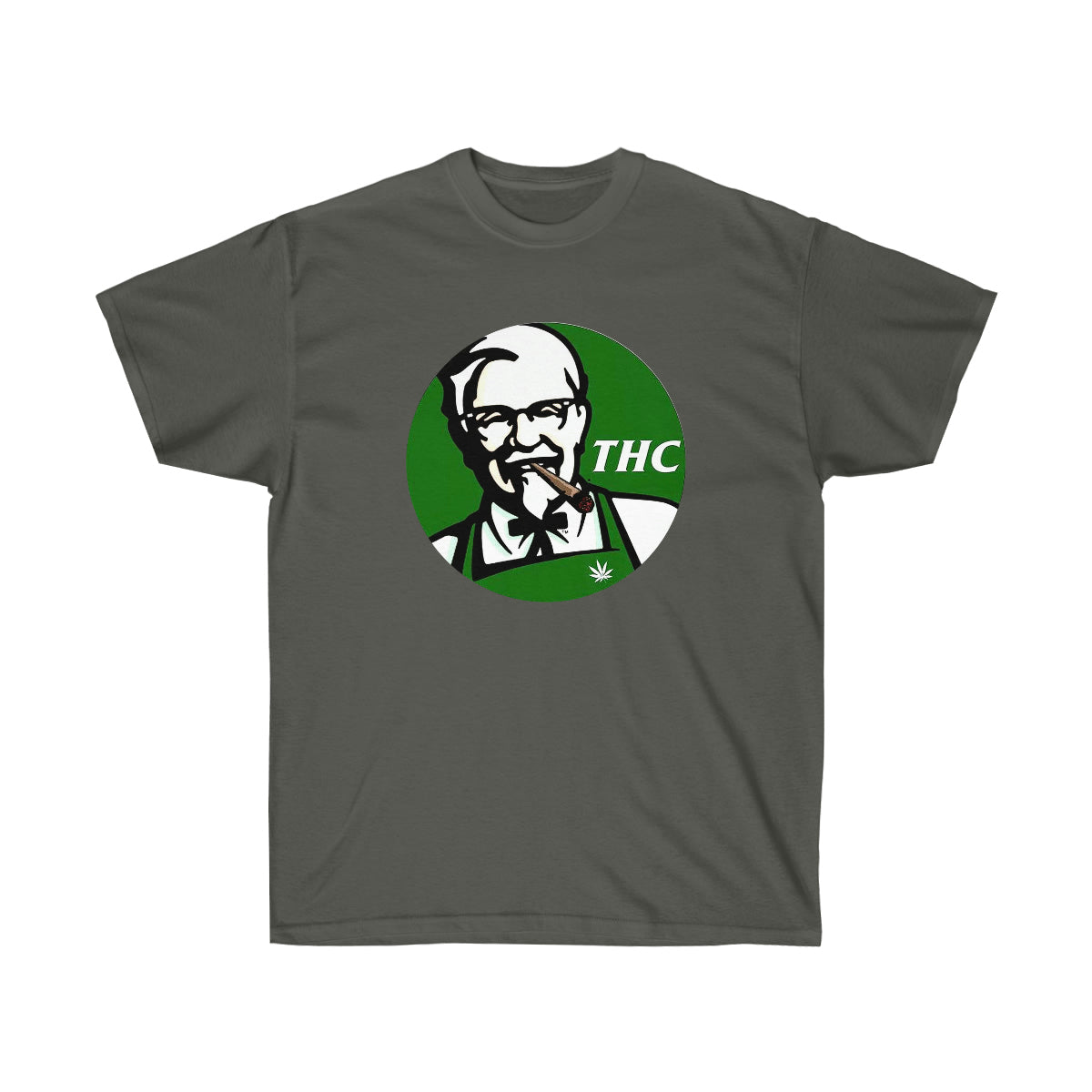 THC King Green Men T-Shirt - Charcoal, M image
